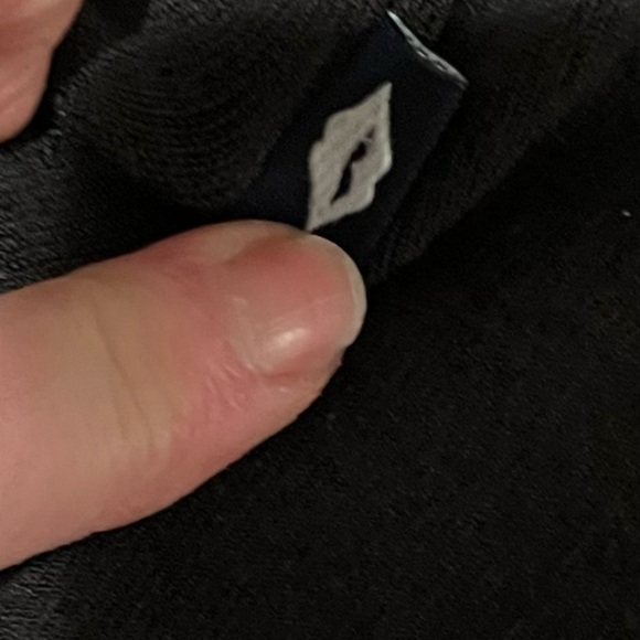 Bijou Jeans size large dark brown hooded sweater rhinestone zip front - Picture 4 of 14